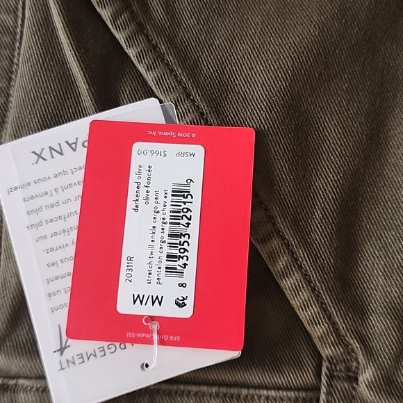 Brand new... Size medium olive green cargo Spanx - Picture 4 of 4